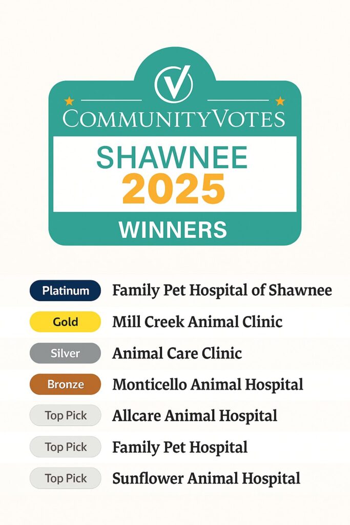 Community Votes Best of Shawnee 2025 Platinum Award