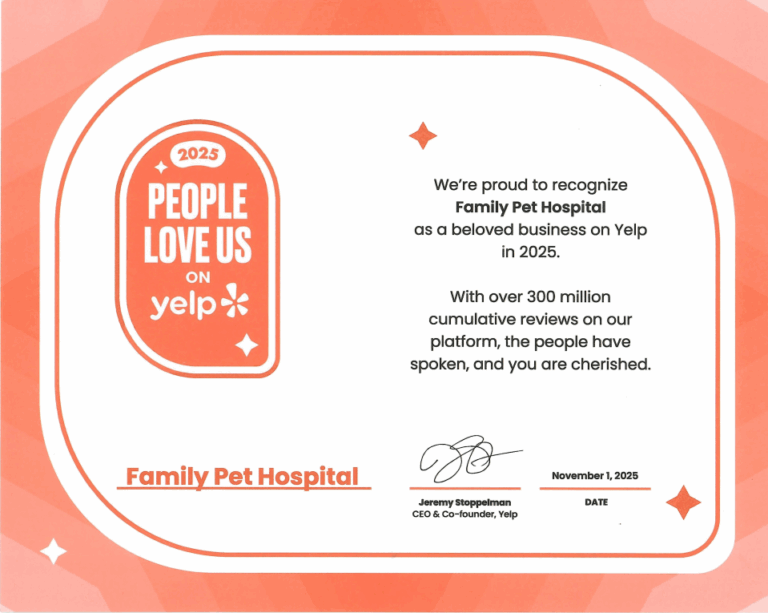 Yelp Beloved Business Award 2025